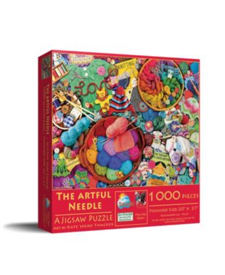 The Artful Needle 1000 piece Jigsaw Puzzle for Adults