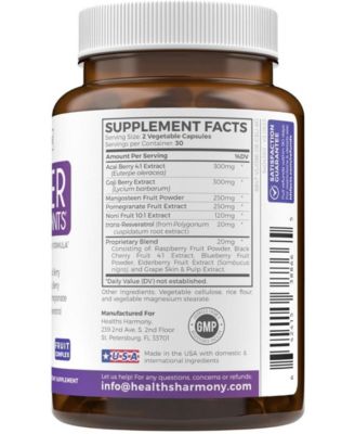 Super Antioxidant Capsules, Powerful Super Food Antioxidant Daily Blend