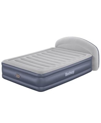 Tritech LoungeLux Headboard 33" Queen Air Mattress with Built-in AC Pump