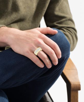 Men's Diamond Ring (1 ct. t.w.) in 10k Yellow Gold