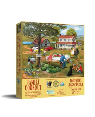 Family Cookout 1000 piece Jigsaw Puzzle for Adults