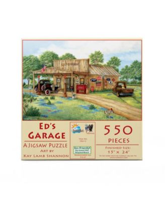 Ed's Garage 550 piece Jigsaw Puzzle for Adults