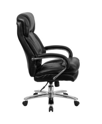 24/7 500 lb. Big & Tall Executive Swivel Ergonomic Office Chair with Loop Arms