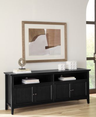 55" Solid Wood Hedworth Rectangle Coffee Table