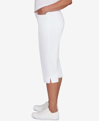 Petite Classic Allure Super Stretch Pull-On Clam Digger