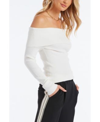 Women's BISHOP + YOUNG Blaine Off Shoulders Sweater