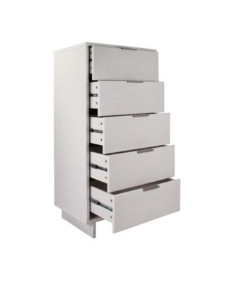 Granville 24" Solid Wood 5-Drawer Chest