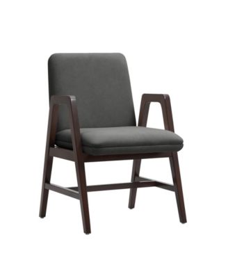 Stella Velvet Upholstered 23" Beech Wood Dining Armchair