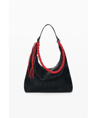 Women's Medium bag with embossing