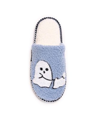 Women's Novelty Punch Needle Fall Scuff Slipper