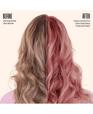 Color Depositing Hair Mask – Semi-Permanent Hair Dye + Deep Conditioner, 8oz Jar