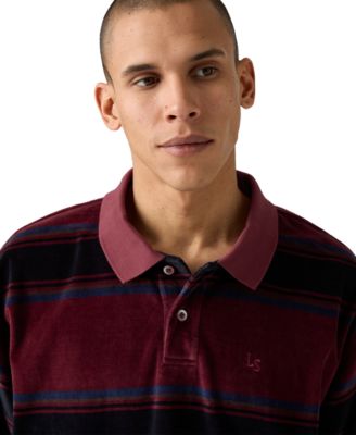 Men's Regular-Fit Long-Sleeve Polo Shirt