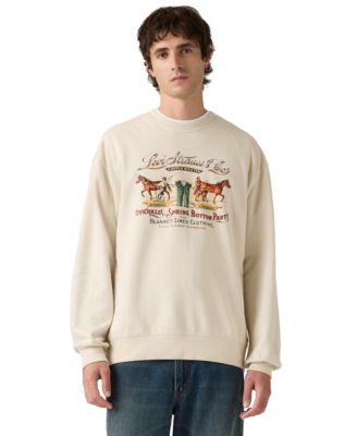 Men's Crewneck Long-Sleeve Sweatshirt
