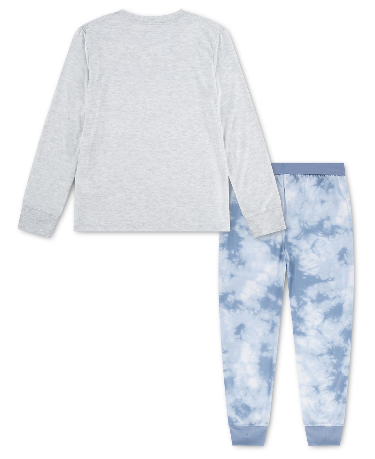 abercrombie kids Boys' Long-Sleeve T-Shirt and Printed Jogger Pants, 2-Piece Set