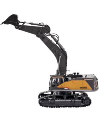 1:20 Scale RC Excavator with Lights, Sounds & 2 Batteries