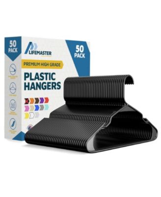 Plastic Clothes Hanger 50-Piece Set