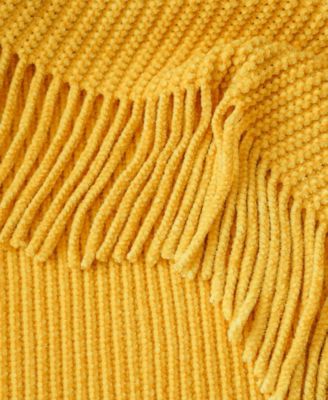 Classic Textured Ribbed Knit Throw, 50" x 60"