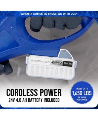 24V Cordless Snow Shovel Kit for Driveway Winter Snow Removal, 24V-SS11