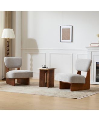 Lounge Chair Set of 2 - Modern Accent Seating