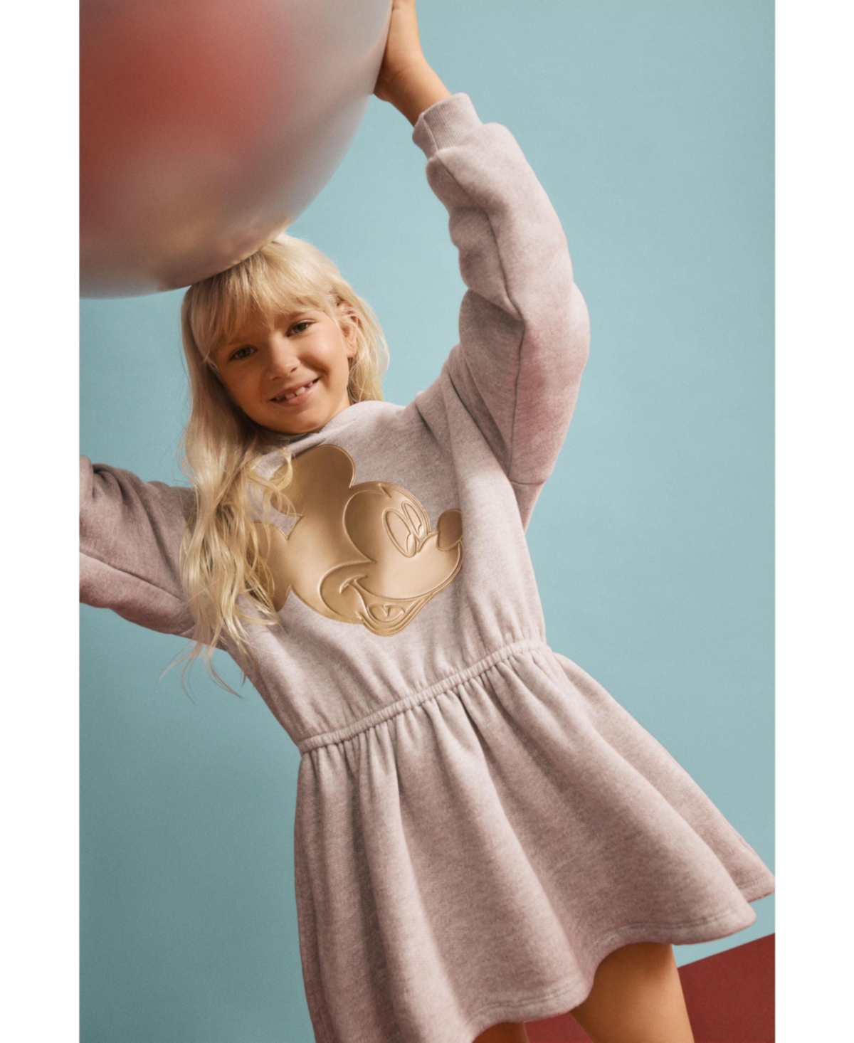 Desigual Girls's Mickey Mouse sweatshirt dress