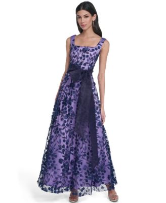 Women's Square Neck Ball Gown