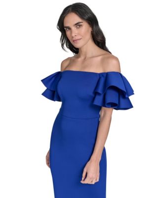 Women's Off-The-Shoulder Sheath Dress