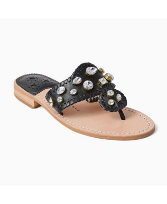 Women's Jacks Flat Jeweled Sandal
