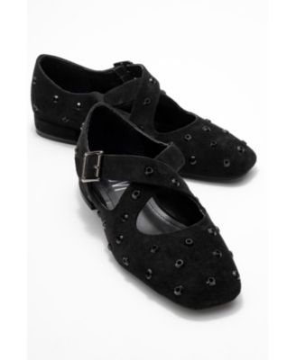 Addison Cross Strap Mary Jane Shoes (Women)