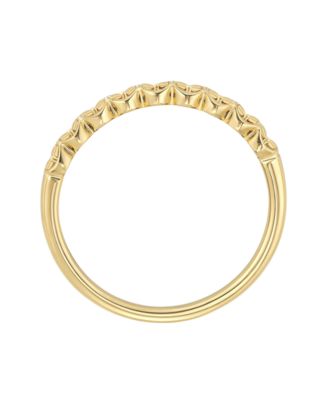 Diamond Ring (1/10 ct. t.w.) in 14k Gold Over Sterling Silver