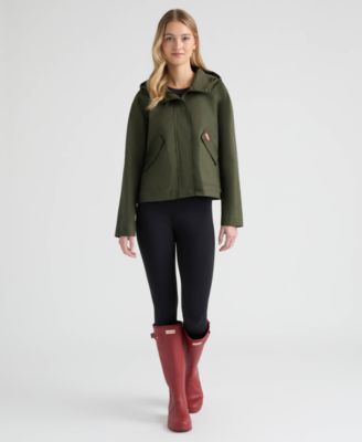 Women's Julia Cotton Water Repellent Short Rain Jacket