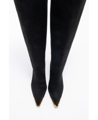 Prologue Women's Shoes Lexa Pointed Toe Knee High Boot