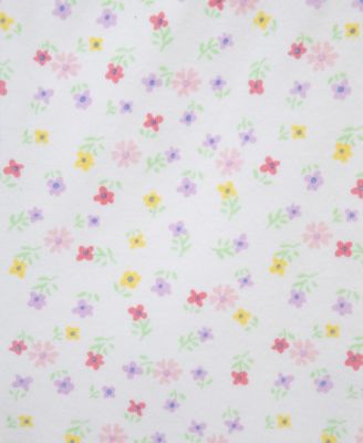 Baby Girls' Bunny Printed Bodysuit, Leggings and Headband, 3-Piece Set