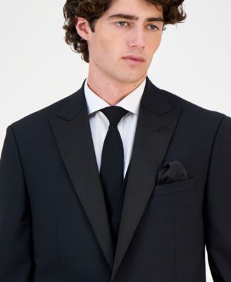 Men's Slim-Fit Faille-Trim Tuxedo Jacket, Created for Macy's