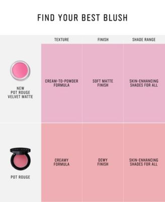 Pot Rouge Velvet Matte Cream Blush for Cheeks and Lips