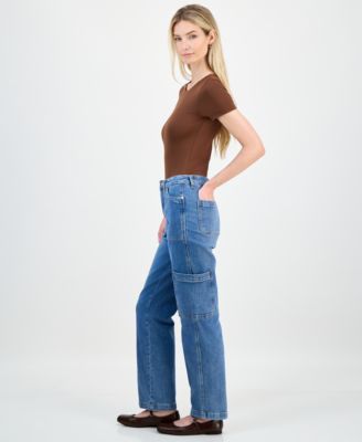 Women's High Rise Utility Denim Jeans