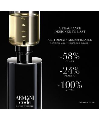 Men's Armani Code Eau de Toilette Spray, 4.2 oz.