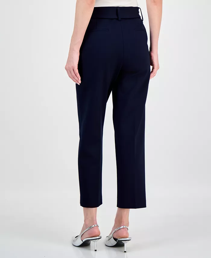 Women's Compression Tie-Front Capris Pants - thumbnail 7