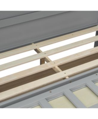 Streamdale Full Size Murphy Bed with Large Drawers