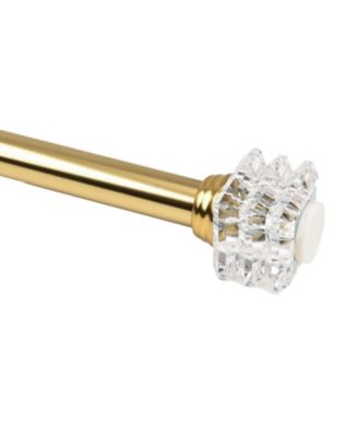 Adjustable Shower Curtain Rod 42” -72”, Spring tension Stainless Steel Telescoping Rod, Heavy Duty, Rust Resistant