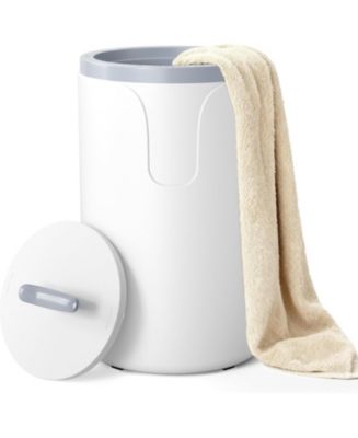 Cowsar 20L Heated Towel Bucket with Fragrance Tray - Warmer for Bathrobes, Blankets & Towels in Bathroom, Gym & Home - Macy's