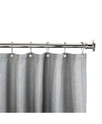 Adjustable Shower Curtain Rod 42” -72”, Spring tension Stainless Steel Telescoping Rod, Heavy Duty, Rust Resistant,