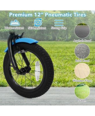 12 Inch Kids Bike with Training Wheels and Basket