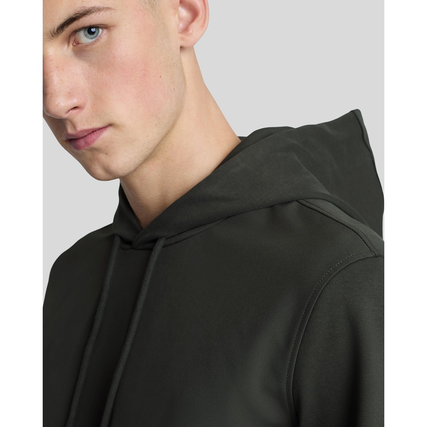 Men's Softshell Hybrid Pullover Hoodie