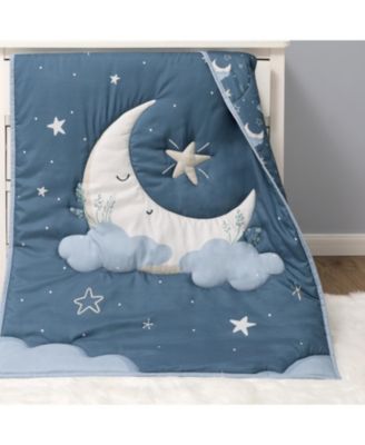 Crib Bedding Set for Baby Boys and Girls, Celestial Serenity, 3 Pieces