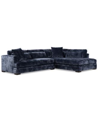 Triana 2-Pc. Fabric Chaise Sectional Sofa