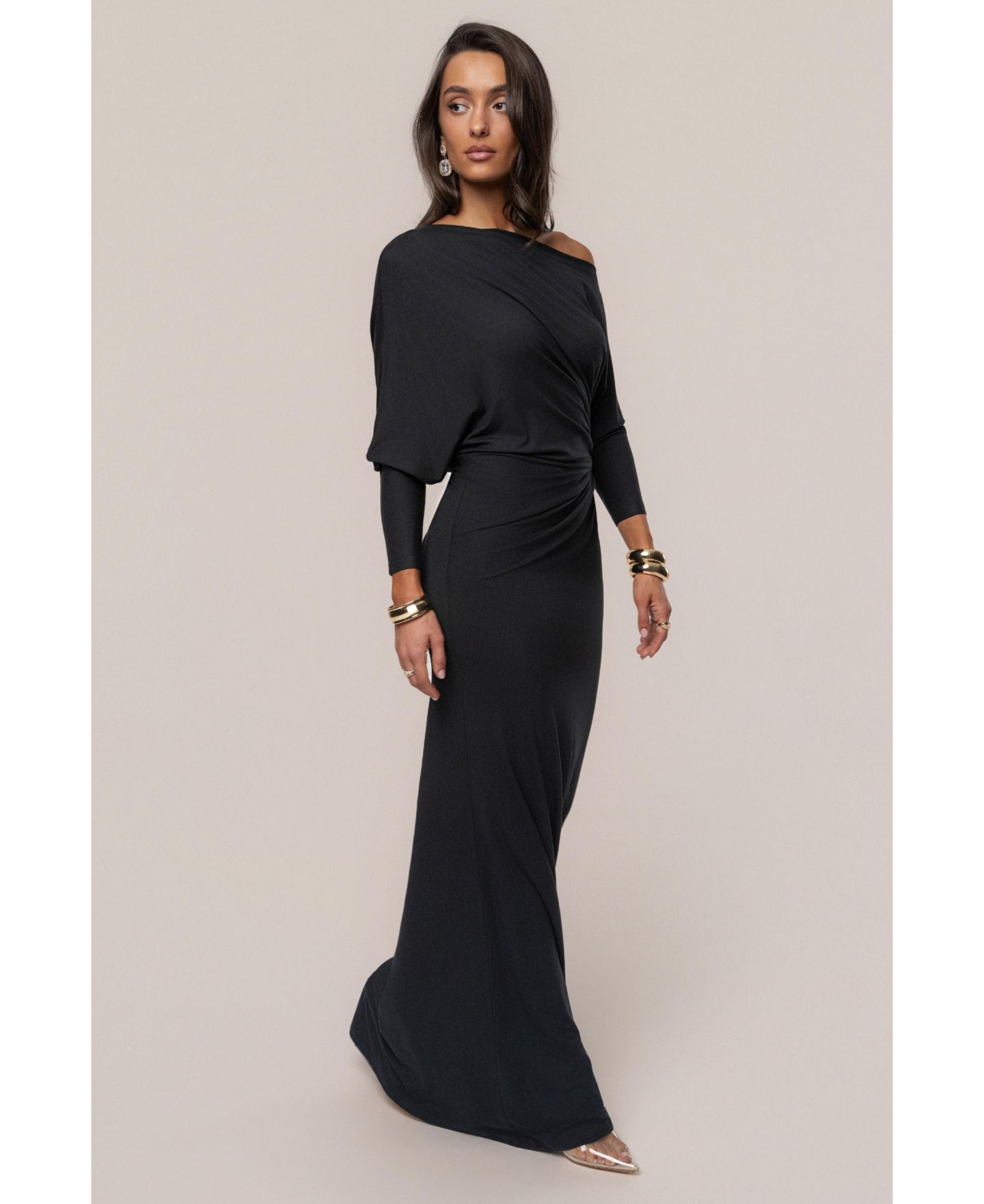 Женское платье JLUXLABEL Eternal Obsession Maxi, цвет: Чёрный — фото 7
