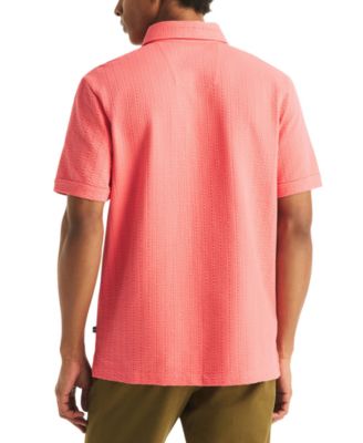 Men's Seersucker Short-Sleeve Shirt