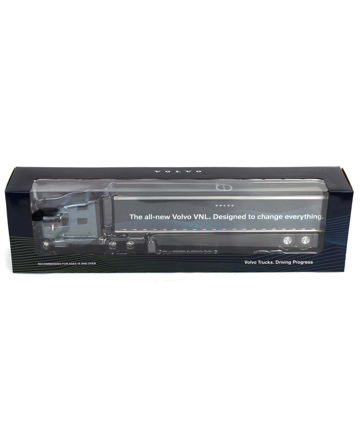 First Gear 1/50 Volvo Vnl 860 with 53ft Trailer, Coastal Mist.