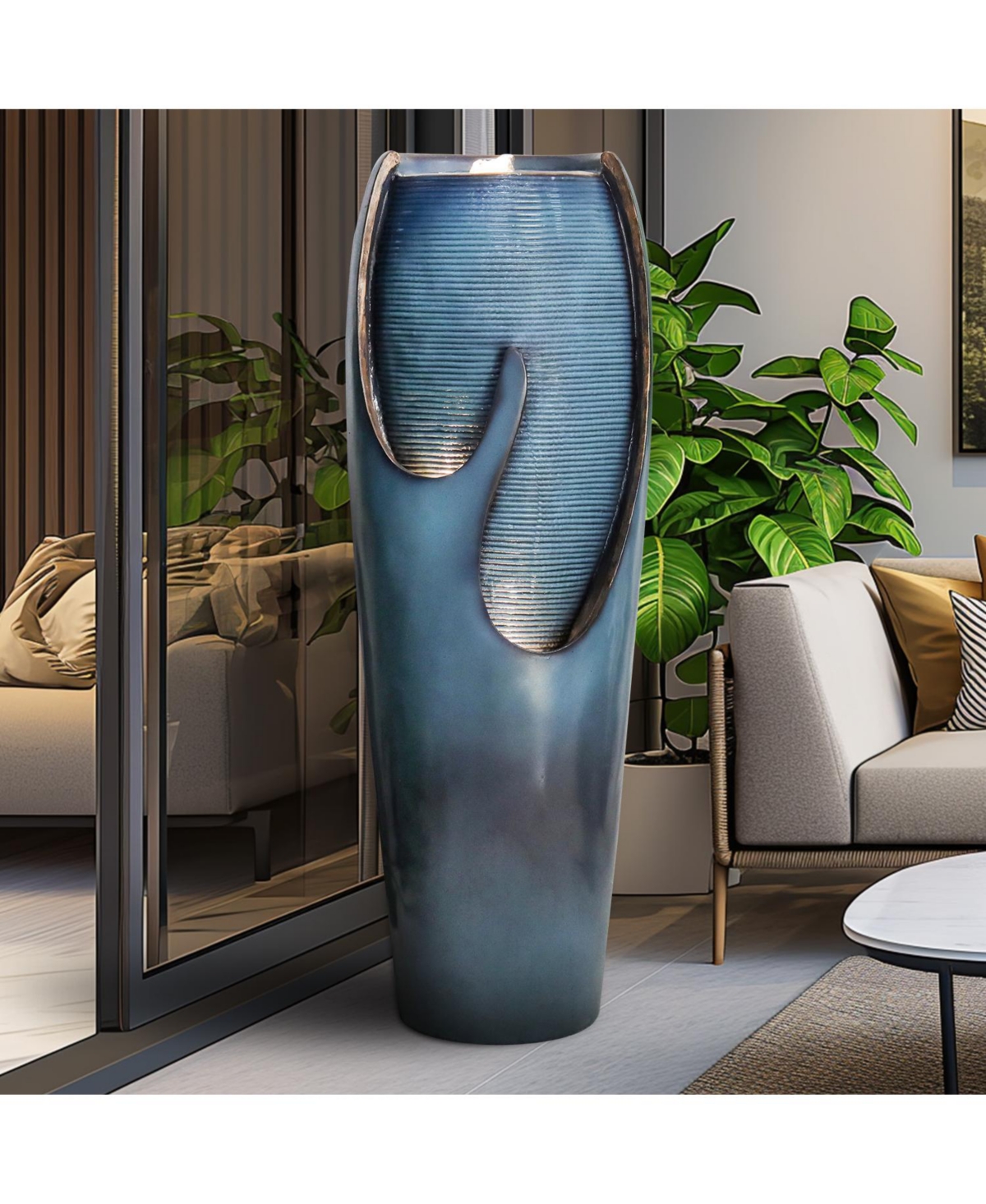 SunJet 38.7"H Outdoor Water Fountain