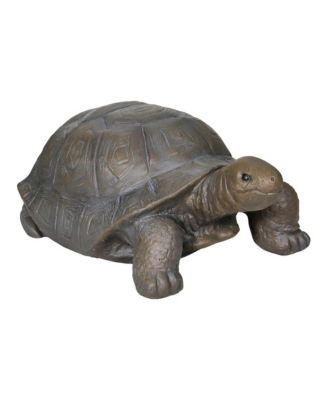 Turtle Statue for Garden - 29.5"x15.7"x11.8" Concrete Outdoor Figurine for Yard, Patio Decor & Gardening Gift